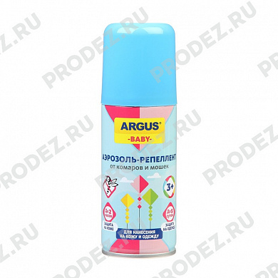 Репелл. аэрозоль Аргус 100мл (ARGUS BABY) детск. с 3 лет