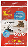 Ловушка кл д/гр Мистер Маус (Mr. Mouse) Домик 2шт