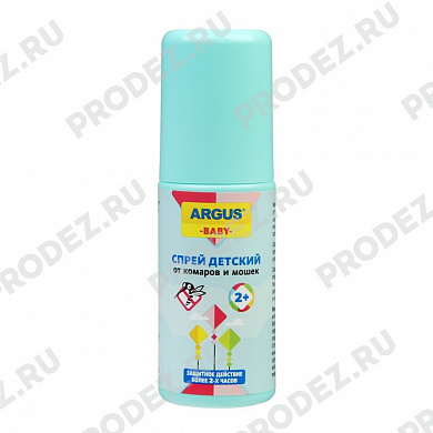 Репелл. спрей Аргус 75мл (ARGUS BABY) детский с 2 лет