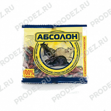 Гранулы "Абсолон", 100г (зеленые, розовые)