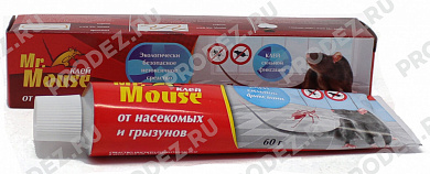 Клей Мистер Маус 60г от грызунов (Mr. Mouse)